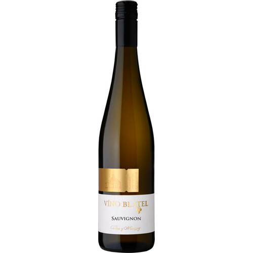 Sauvignon, jakostní, vinařství Blatel - polosladké