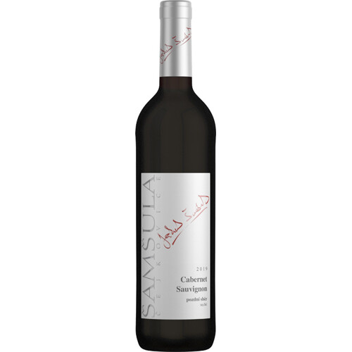 Cabernet Sauvignon, pozdní sběr, Jakub Šamšula - suché