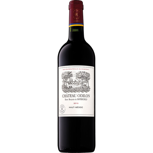 Chateau Odilon, Haut-Médoc, Cru Burgeois, Barons de Rothschild, Francie - suché