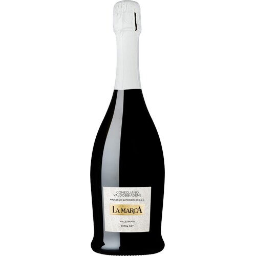 Prosecco DOCG Valdobbiadene-Conegliano, Millesimato, Extra Dry, La Marca - polosuché