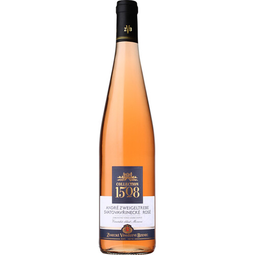 Cuvée Rosé, jakostní, Collection 1508, Zámecké vinařství Bzenec - suché