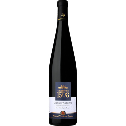 Modrý Portugal, jakostní, Collection 1508, Zámecké vinařství Bzenec - suché