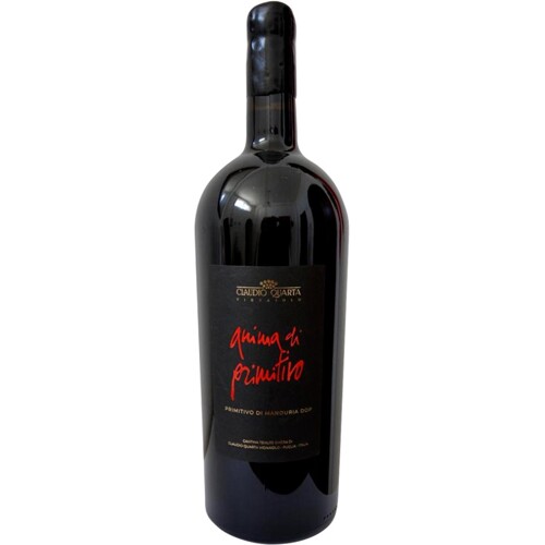 Anima di Primitivo, Manduria DOP, Tentue Eméra, Claudio Quarta v lahvi 1,5l Magnum - suché