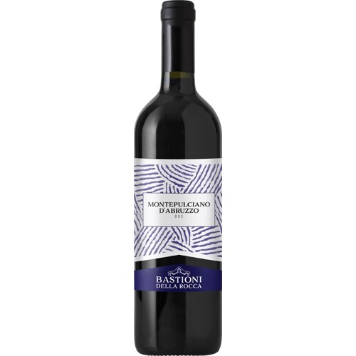 Montepulciano d´Abruzzo DOC, Bastioni della Rocca, Tenute Piccini, Itálie - suché