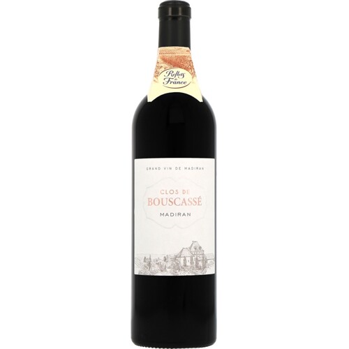 Madiran Rouge AOC, Clos de Bouscassé, Jihozápadní Francie - suché
