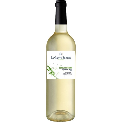 Bordeaux Blanc Classique, Chateau La Grave Bertin, Vignobles Furt, Francie - suché