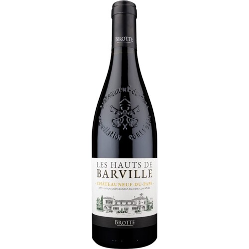 Chateauneuf Du Pape Les Hauts de Barville, Brotte, Cotes du Rhone, Francie - suché