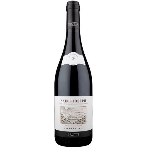 Saint Joseph Marandy, Brotte , Cotes du Rhone, Francie - suché