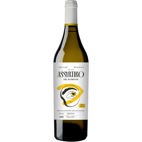 Assyrtiko, Boutari, Naoussa, Řecko, oblast PGI Makedonie - suché