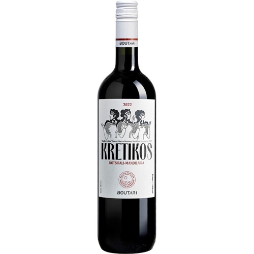 Kretikos Red, Boutari, Řecko, oblast PGI Kréta - suché