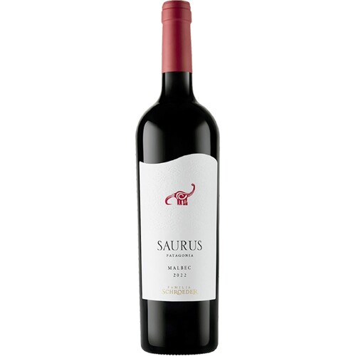 Malbec, Saurus, Familia Schroeder, Patagonia, Argentina - suché