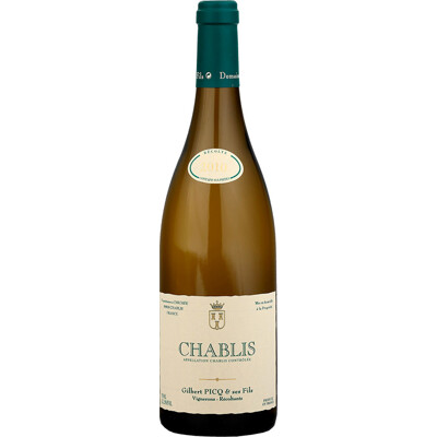 Chablis AOC, Gilbert Picq, Bourgogne, Francie - suché