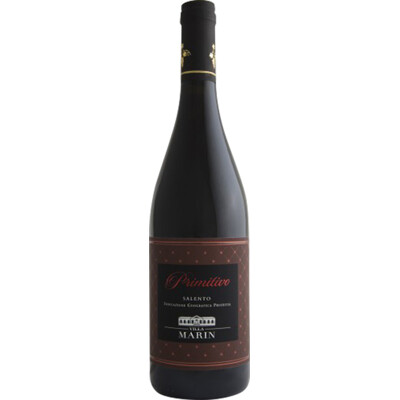 Primitivo IGT Salento, Villa Marin, Parolvini, Itálie - suché