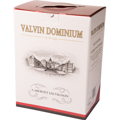 Cabernet Sauvignon, jakostní, Chateau Valtice, 5 litrů - suché
