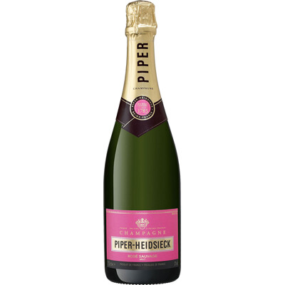 Champagne Piper Heidsieck Rosé, Brut Sauvage - suché