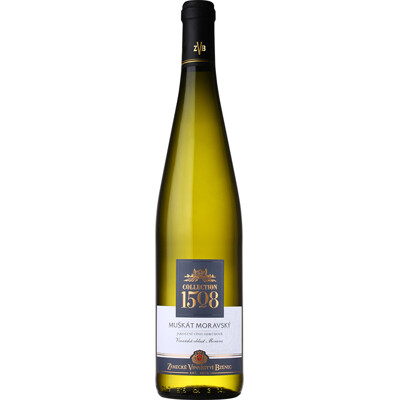 Muškát Moravský, jakostní, Collection 1508, Zámecké vinařství Bzenec - polosuc...