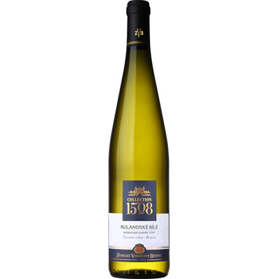 Rulandské bílé, jakostní, Collection 1508, Zámecké vinařství Bzenec - polosuch...