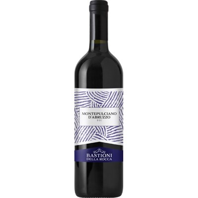 Montepulciano d´Abruzzo DOC, Bastioni della Rocca, Tenute Piccini, Itálie - su...