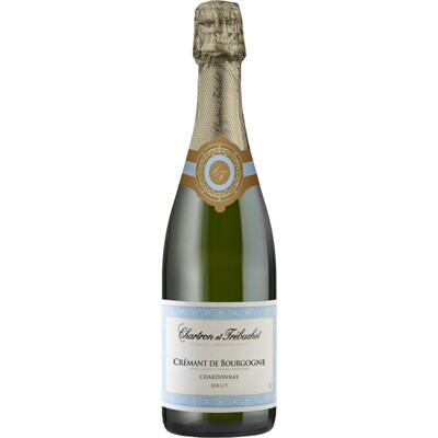 Crémant de Bourgogone AOC, Chardonnay, Brut, Chartron et Trébuchet, Francie - ...