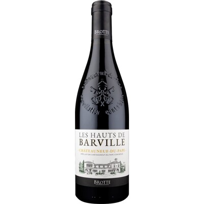 Chateauneuf Du Pape Les Hauts de Barville, Brotte, Cotes du Rhone, Francie - s...