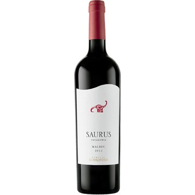 Malbec, Saurus, Familia Schroeder, Patagonia, Argentina - suché